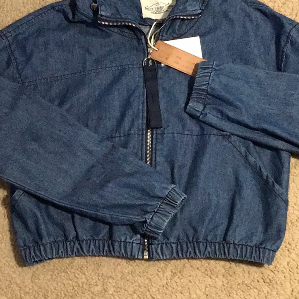 Ashley-Vintage Charm Denim Jacket - Picture 2 of 8